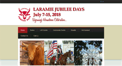 Desktop Screenshot of laramiejubileedays.net